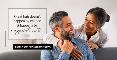 Great hair doesn't happen by chance, it happens by appointment. Book your PRP session today.