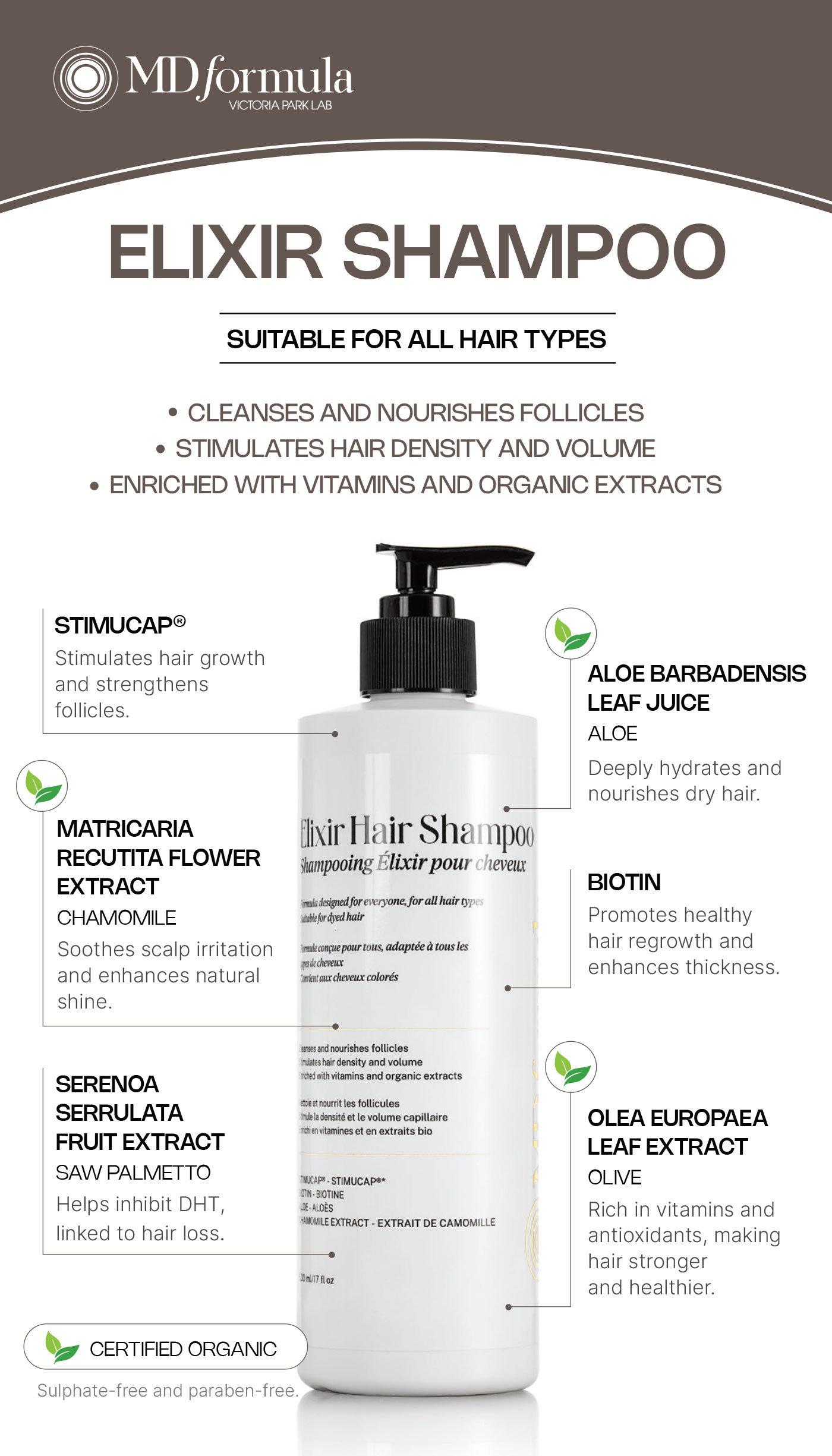 Elixir Shampoo. Click to shop now.